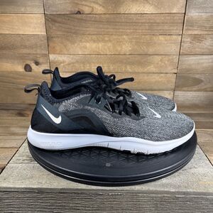 Nike Womens Size 8 Flex Trainer Black Running Shoes Sneakers AQ7491-002